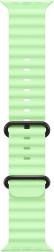 Apple Watch Ultra 3 (2025) 49mm Black Titanium Case with Neon Green Ocean Band