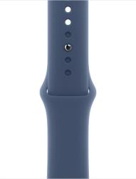 Apple Watch Series 10 42mm Silver Aluminum Case with Sport Band, Denim