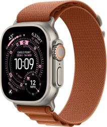 Apple Watch Ultra 3 (2025) 49mm Natural Titanium Case with Terra Cotta Alpine Loop